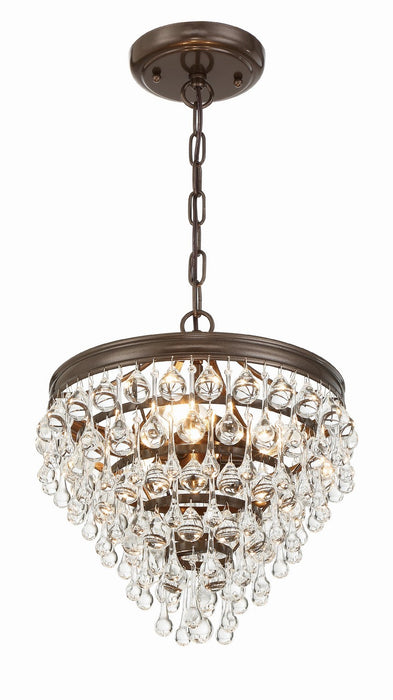 Crystorama 130-VZ Calypso Three Light Mini Chandelier Vibrant Bronze Alternate Image 4.jpg