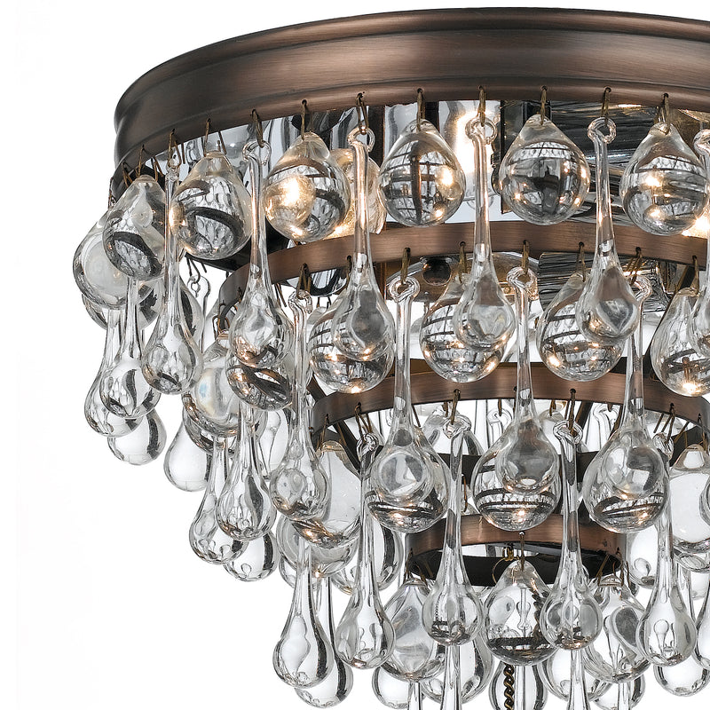 Crystorama 135-VZ Calypso Three Light Flush Mount Vibrant Bronze Alternate Image.jpg