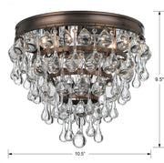 Crystorama 135-VZ Calypso Three Light Flush Mount Vibrant Bronze Alternate Image 4.jpg