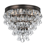 Crystorama 135-VZ Calypso Three Light Flush Mount Vibrant Bronze Main Image.jpg