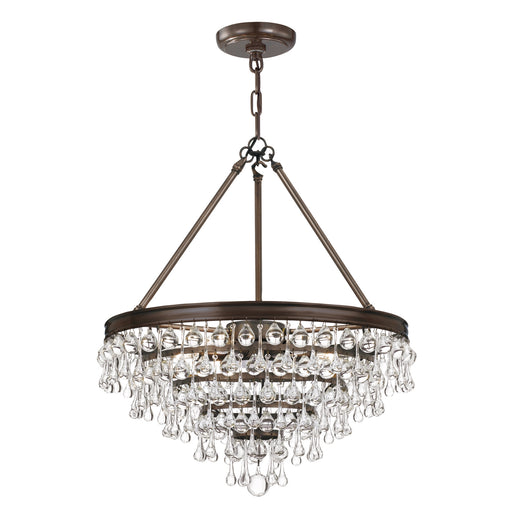 Crystorama 136-VZ Calypso Six Light Chandelier Vibrant Bronze Alternate Image.jpg