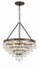 Crystorama 136-VZ Calypso Six Light Chandelier Vibrant Bronze Main Image.jpg