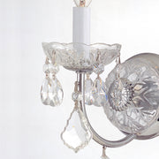Crystorama 3221-CH-CL-MWP Imperial One Light Wall Sconce Polished Chrome Alternate Image 2.jpg