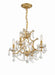 Crystorama 4454-GA-CL-MWP Filmore Four Light Mini Chandelier Antique Gold Alternate Image 4.jpg
