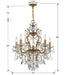 Crystorama 4455-GA-CL-SAQ Filmore Six Light Chandelier Antique Gold Alternate Image 4.jpg