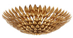 Crystorama 507-GA Broche Six Light Flush Mount Antique Gold Main Image.jpg