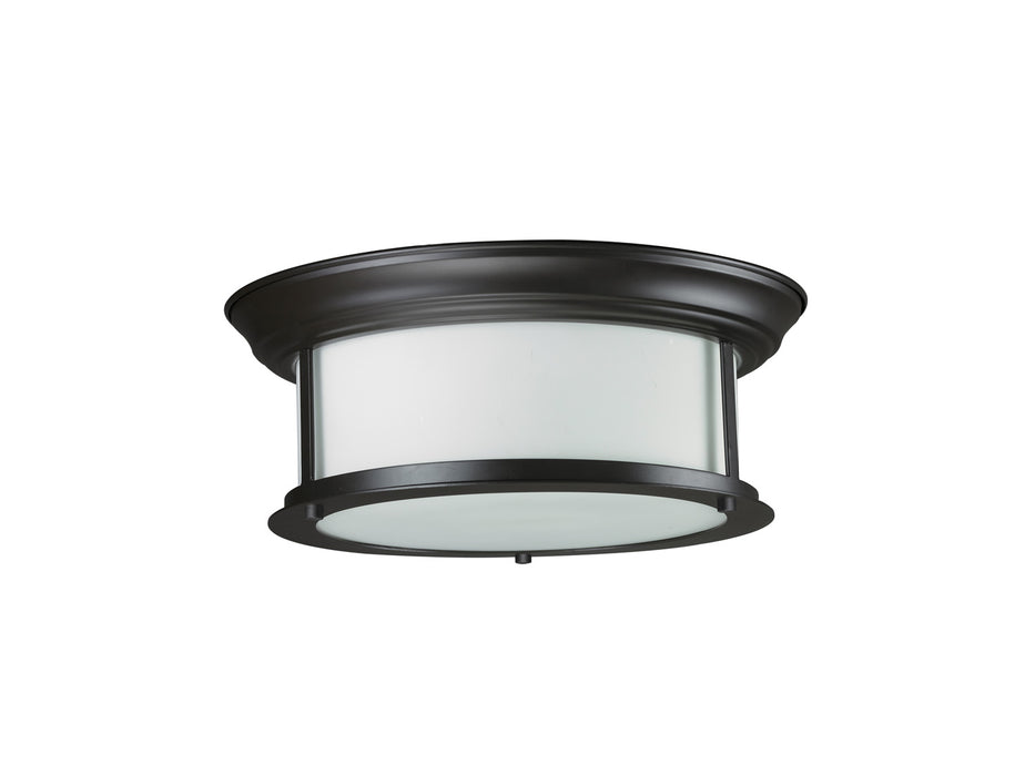 Z-Lite 2004F13-BRZ Sonna Two Light Flush Mount, Bronze Main Image.jpg