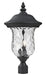 Z-Lite 533PHM-BK Armstrong Two Light Outdoor Post Mount, Black Main Image.jpg