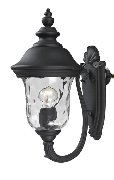 Z-Lite 533S-BK Armstrong One Light Outdoor Wall Sconce, Black Main Image.jpg