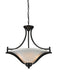 Z-Lite 703P-MB Lagoon Three Light Pendant, Matte Black Main Image.jpg