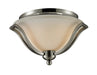 Z-Lite 704F2-BN Lagoon Two Light Flush Mount, Brushed Nickel Main Image.jpg