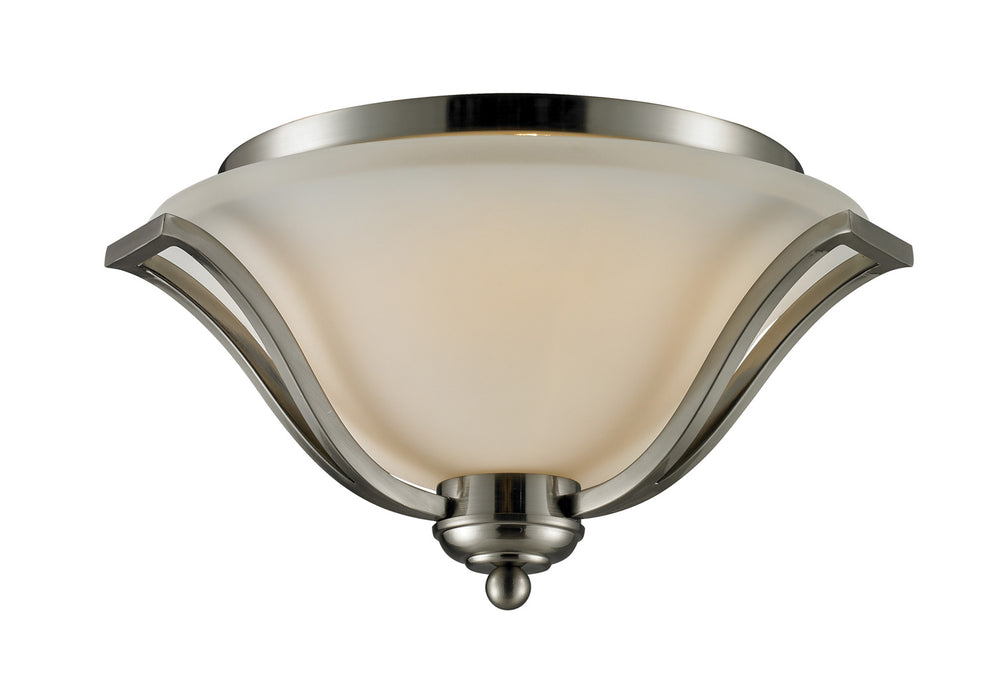 Z-Lite 704F3-BN Lagoon Three Light Flush Mount, Brushed Nickel Main Image.jpg