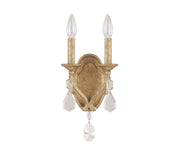 Capital Lighting 1617AG-CR Blakely Two Light Wall Sconce, Antique Gold Main Image.jpg