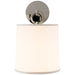 French Cuff One Light Wall Sconce, Polished Nickel Main Image.jpg