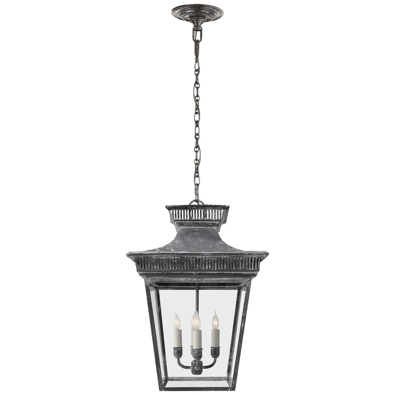 Elsinore Four Light Lantern, Weathered Zinc Main Image.jpg