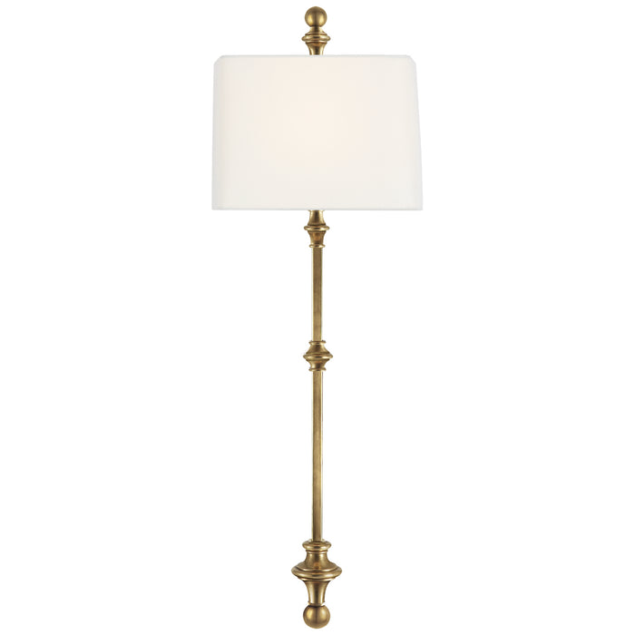 Cawdor One Light Wall Sconce, Antique-Burnished Brass Alternate Image.jpg