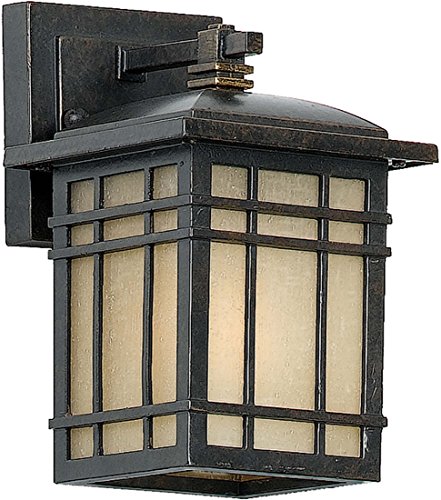 Quoizel HC8406IB Hillcrest One Light Outdoor Wall Lantern, Imperial Bronze Alternate Image.jpg