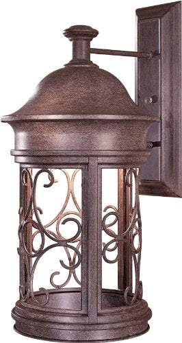 Minka-Lavery 8283-A61 Sage Ridge One Light Wall Mount, Vintage Rust Alternate Image 2.jpg