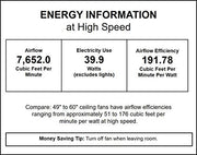 Minka-Aire F831L-SL Tear 60" Ceiling Fan, Silver Alternate Image 4.jpg