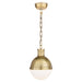 Hicks One Light Pendant, Hand-Rubbed Antique Brass Main Image.jpg