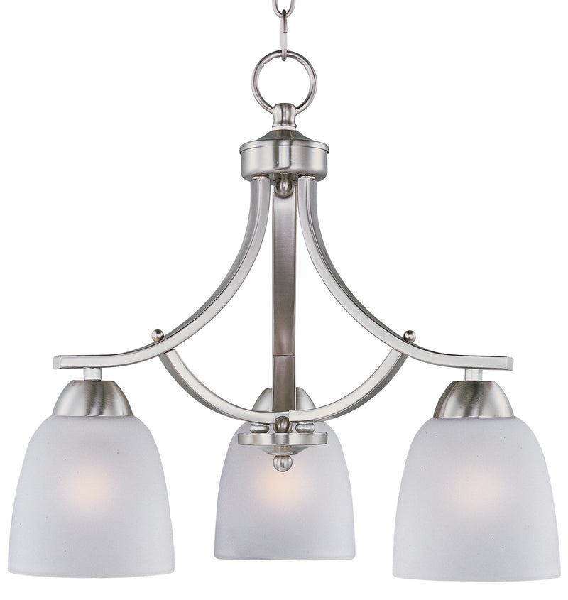 Maxim 11223FTSN Axis Three Light Chandelier, Satin Nickel Main Image.jpg