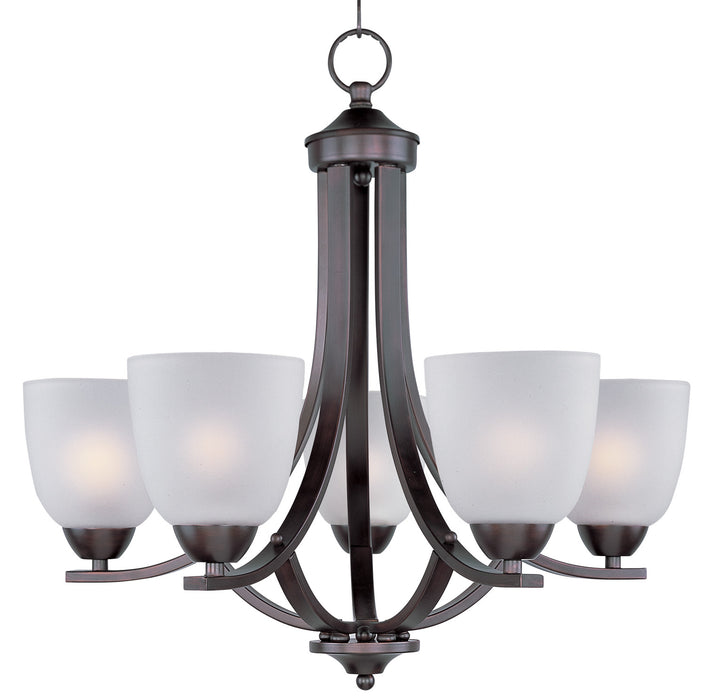 Maxim 11225FTOI Axis Five Light Chandelier, Oil Rubbed Bronze Main Image.jpg