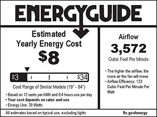 Minka-Aire F786-ORB Simple 44" Ceiling Fan, Oil Rubbed Bronze Alternate Image 3.jpg