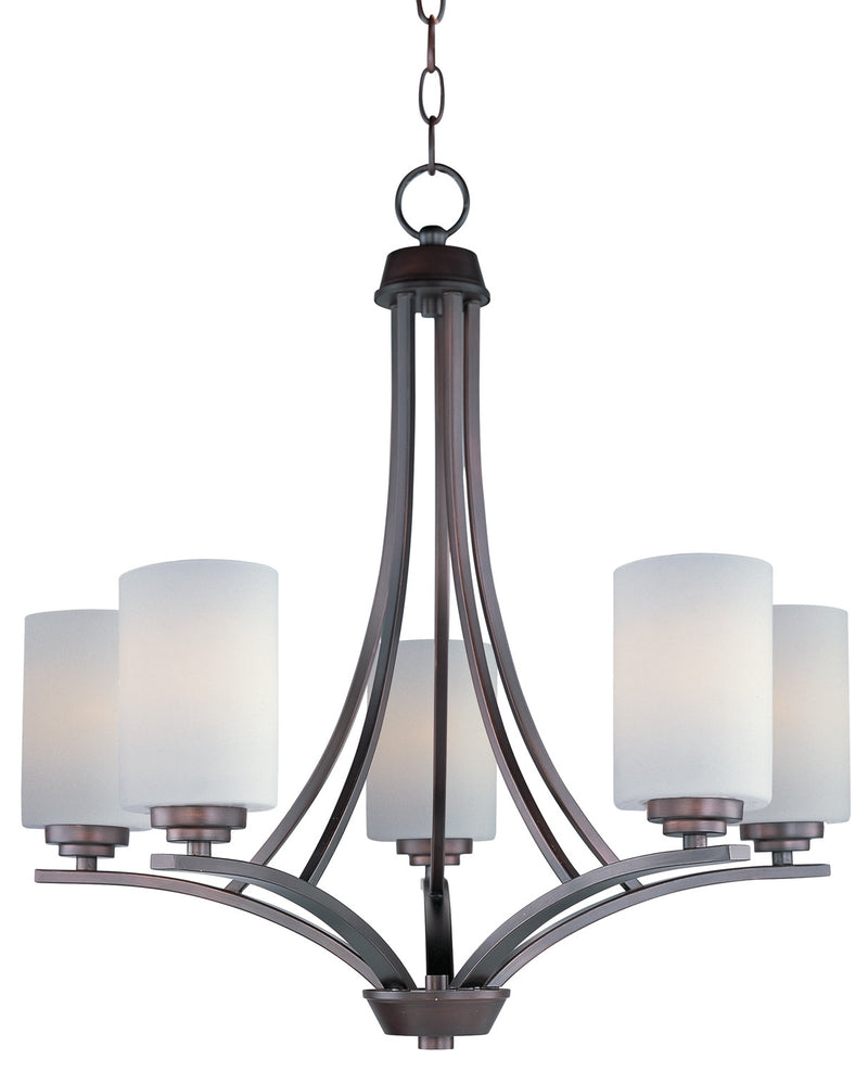Maxim 20035SWOI Deven Five Light Chandelier, Oil Rubbed Bronze Main Image.jpg