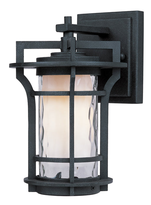 Maxim 30482WGBO Oakville One Light Outdoor Wall Lantern, Black Oxide Main Image.jpg