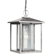 Generation Lighting 62027-57 Hunnington One Light Outdoor Pendant, Weathered Pewter Main Image.jpg