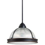 Generation Lighting 65061-715 Pratt Street Prismatic Two Light Pendant, Autumn Bronze Main Image.jpg