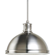 Generation Lighting 65086-962 Pratt Street Metal Two Light Pendant, Brushed Nickel Main Image.jpg