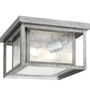 Generation Lighting 78027-57 Hunnington Two Light Outdoor Flush Mount, Weathered Pewter Alternate Image.jpg