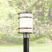 Minka-Lavery 9806-144 Bay View One Light Post Mount, Brushed Stainless Steel Alternate Image 2.jpg