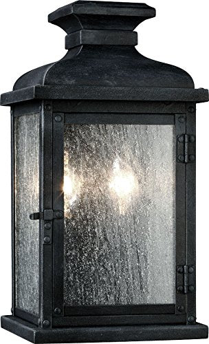 Visual Comfort Studio OL11100DWZ Pediment Two Light Lantern, Dark Weathered Zinc Alternate Image.jpg