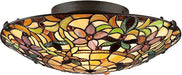 Quoizel TF1396SVB Kami Two Light Flush Mount, Vintage Bronze Alternate Image.jpg