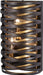 Minka-Lavery 3673-111 Vortic Flow Three Light Wall Sconce, Dark Bronze w/Mosaic Gold Alternate Image.jpg