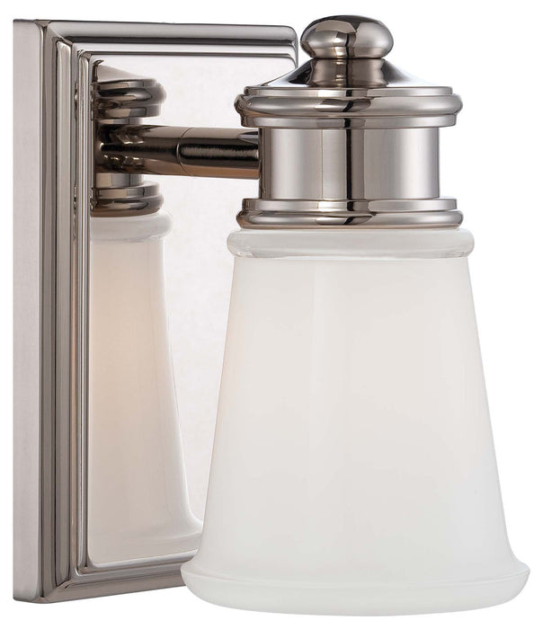 Minka-Lavery 4531-613 One Light Bath, Polished Nickel Main Image.jpg