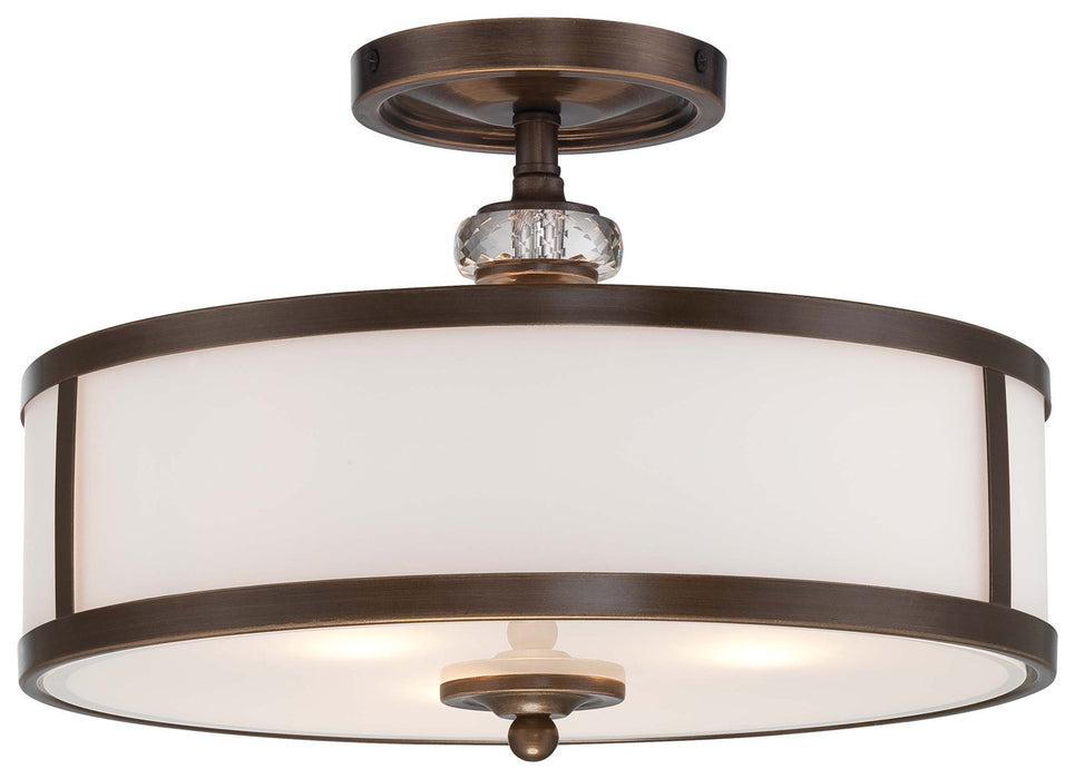 Minka-Lavery 4942-570 Thorndale Three Light Semi Flush Mount, Dark Noble Bronze Main Image.jpg