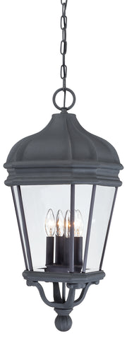 Minka-Lavery 8694-66 Harrison Four Light Chain Hung, Coal Main Image.jpg