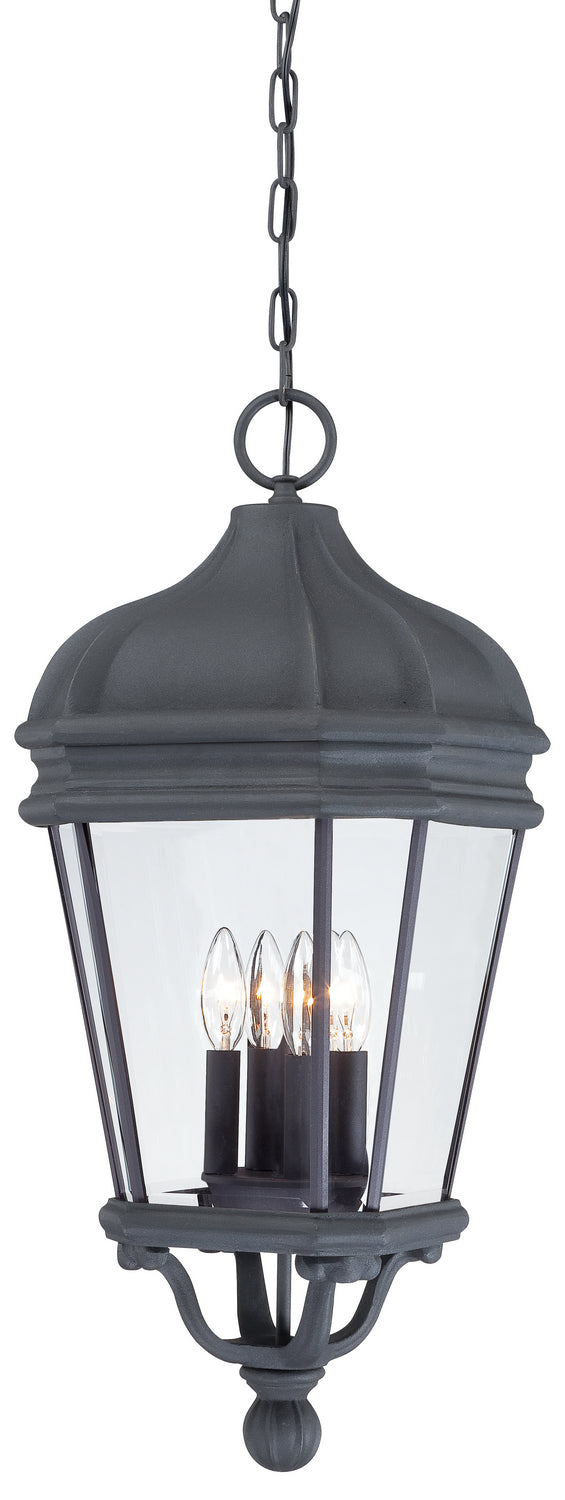 Minka-Lavery 8694-66 Harrison Four Light Chain Hung, Coal Main Image.jpg