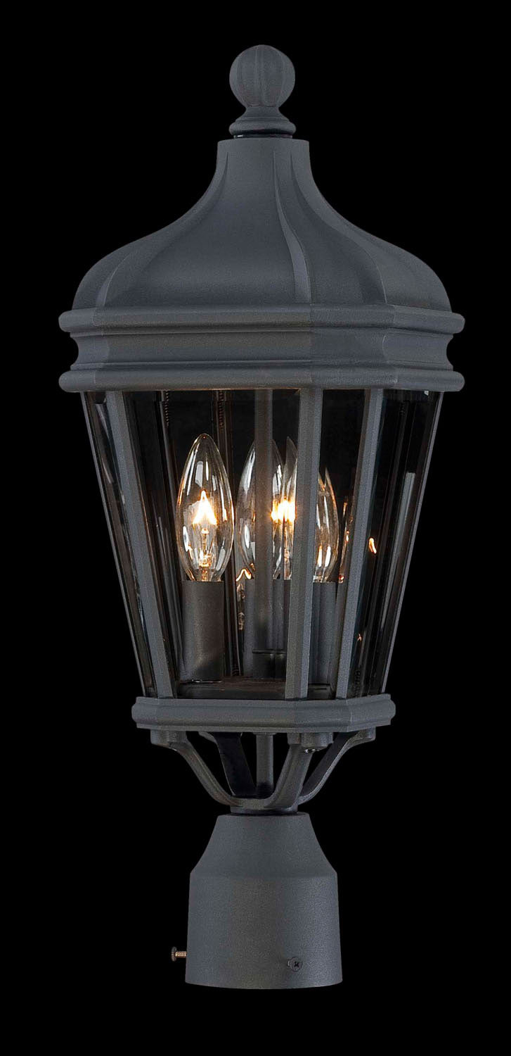 Minka-Lavery 8695-66 Harrison Three Light Post Mount, Coal Alternate Image.jpg