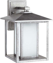 Generation Lighting 89031-57 Hunnington One Light Outdoor Wall Lantern, Weathered Pewter Alternate Image.jpg