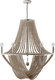 Capital Lighting 429561MS Kayla Six Light Chandelier, Mystic Sand Alternate Image.jpg