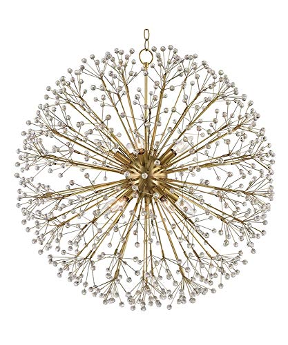 Hudson Valley 6030-AGB Dunkirk Ten Light Chandelier, Aged Brass Alternate Image.jpg