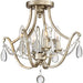 Quoizel REG1716VG Regent Four Light Semi-Flush Mount, Vintage Gold Alternate Image.jpg