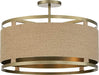 Minka-Lavery 3869-695 Windward Passage Four Light Semi Flush Mount, Soft Brass Alternate Image.jpg