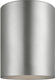 Visual Comfort Studio 7813897S-753 Outdoor Cylinders LED Flush Mount, Painted Brushed Nickel Alternate Image.jpg