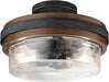 Kichler 44100AUB Grand Bank Two Light Semi Flush Mount, Auburn Stained Finish Alternate Image.jpg