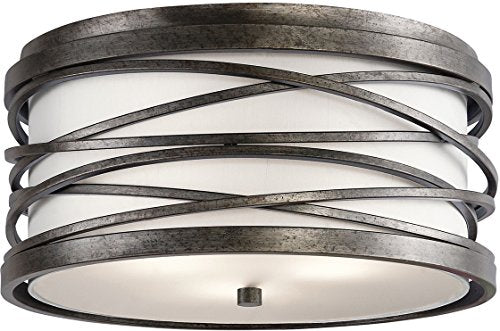 Kichler 42479WMZ Krasi Three Light Flush Mount, Warm Bronze Alternate Image.jpg